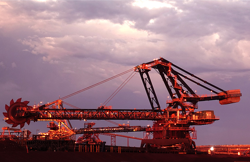 萬噸級散料裝卸設備